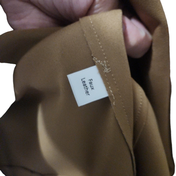 Joan Vass New York/ Long sleeve suede cardigan w/Pocket - Picture 10 of 12